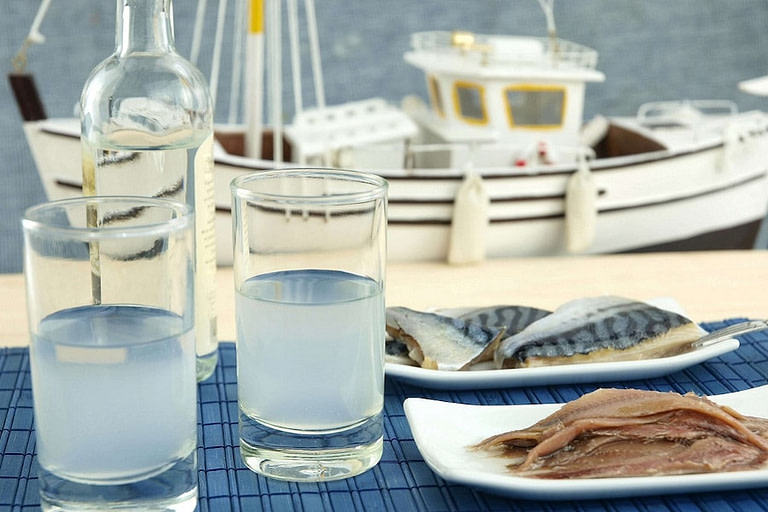 glass with ouzo a Gastronomy Tourism Proposals in Greece Up for Discussion